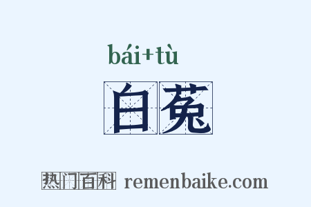 白菟是什么意思的图片